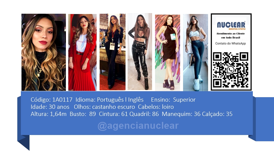 Serviços e casting para Feiras, Eventos, Publicidade, Moda e Ações de marketing. Atendimento em nível Brasil. whatsapp +55 (11) 98420-9016  #feiras #modelos #agenciadeeventos #promotoras #casting #recepcionistasdeeventos #stands #recepcionistadeeventos #promotorasdeeventos #ativacoes #produtoradeeventos #montadoradestands #buffet #agencianuclear #marketingdigital #networkmarketing  #digitalmarketing #socialmediamarketing #marketingonline #onlinemarketing #marketingagency  #marketingstrategy #socialmarketing #influencermarketing #themarketingplanet #inboundmarketing #marketingsocial #marketinginmobiliario #socialmediamarketingtips #instagrammarketing #marketingplan #b2bmarketing 