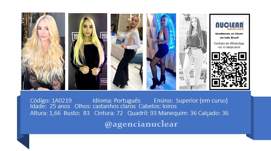 Serviços e casting para Feiras, Eventos, Publicidade, Moda e Ações de marketing. Atendimento em nível Brasil. whatsapp +55 (11) 98420-9016  #feiras #modelos #agenciadeeventos #promotoras #casting #recepcionistasdeeventos #stands #recepcionistadeeventos #promotorasdeeventos #ativacoes #produtoradeeventos #montadoradestands #buffet #agencianuclear #marketingdigital #networkmarketing  #digitalmarketing #socialmediamarketing #marketingonline #onlinemarketing #marketingagency  #marketingstrategy #socialmarketing #influencermarketing #themarketingplanet #inboundmarketing #marketingsocial #marketinginmobiliario #socialmediamarketingtips #instagrammarketing #marketingplan #b2bmarketing 