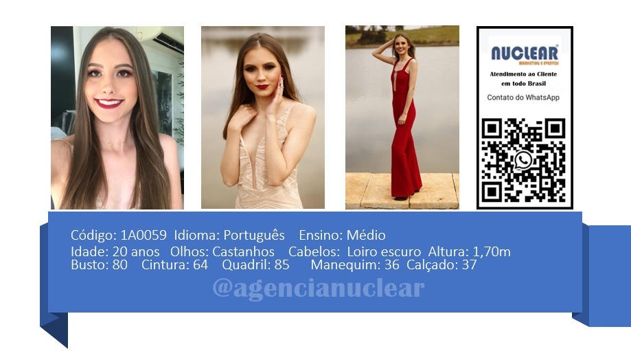 Serviços e casting para Feiras, Eventos, Publicidade, Moda e Ações de marketing. Atendimento em nível Brasil. whatsapp +55 (11) 98420-9016  #feiras #modelos #agenciadeeventos #promotoras #casting #recepcionistasdeeventos #stands #recepcionistadeeventos #promotorasdeeventos #ativacoes #produtoradeeventos #montadoradestands #buffet #agencianuclear #marketingdigital #networkmarketing  #digitalmarketing #socialmediamarketing #marketingonline #onlinemarketing #marketingagency  #marketingstrategy #socialmarketing #influencermarketing #themarketingplanet #inboundmarketing #marketingsocial #marketinginmobiliario #socialmediamarketingtips #instagrammarketing #marketingplan #b2bmarketing 