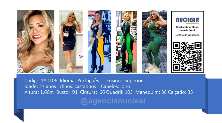 Serviços e casting para Feiras, Eventos, Publicidade, Moda e Ações de marketing. Atendimento em nível Brasil. whatsapp +55 (11) 98420-9016  #feiras #modelos #agenciadeeventos #promotoras #casting #recepcionistasdeeventos #stands #recepcionistadeeventos #promotorasdeeventos #ativacoes #produtoradeeventos #montadoradestands #buffet #agencianuclear #marketingdigital #networkmarketing  #digitalmarketing #socialmediamarketing #marketingonline #onlinemarketing #marketingagency  #marketingstrategy #socialmarketing #influencermarketing #themarketingplanet #inboundmarketing #marketingsocial #marketinginmobiliario #socialmediamarketingtips #instagrammarketing #marketingplan #b2bmarketing 