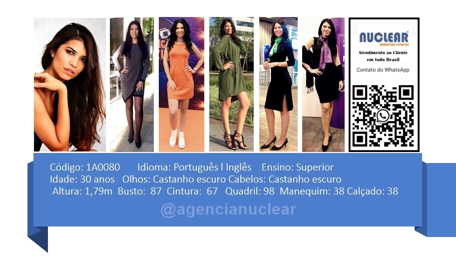 Serviços e casting para Feiras, Eventos, Publicidade, Moda e Ações de marketing. Atendimento em nível Brasil. whatsapp +55 (11) 98420-9016  #feiras #modelos #agenciadeeventos #promotoras #casting #recepcionistasdeeventos #stands #recepcionistadeeventos #promotorasdeeventos #ativacoes #produtoradeeventos #montadoradestands #buffet #agencianuclear #marketingdigital #networkmarketing  #digitalmarketing #socialmediamarketing #marketingonline #onlinemarketing #marketingagency  #marketingstrategy #socialmarketing #influencermarketing #themarketingplanet #inboundmarketing #marketingsocial #marketinginmobiliario #socialmediamarketingtips #instagrammarketing #marketingplan #b2bmarketing 