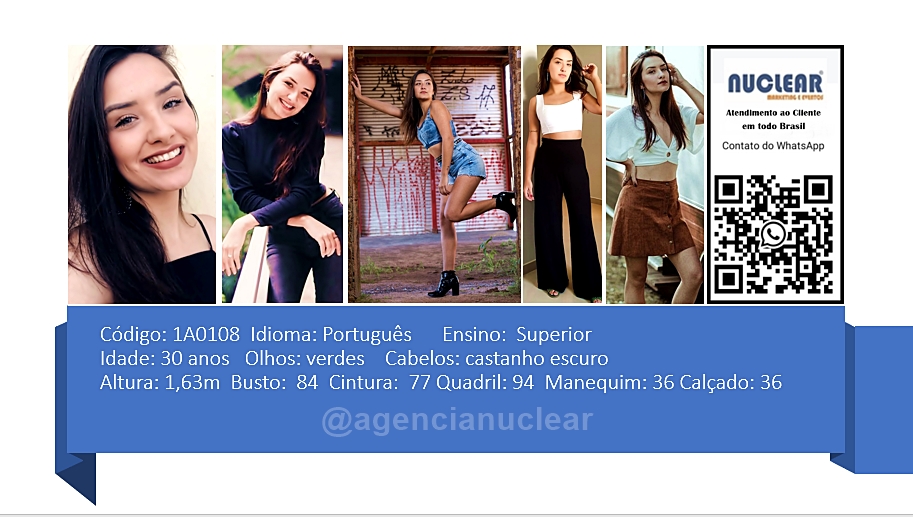 Serviços e casting para Feiras, Eventos, Publicidade, Moda e Ações de marketing. Atendimento em nível Brasil. whatsapp +55 (11) 98420-9016  #feiras #modelos #agenciadeeventos #promotoras #casting #recepcionistasdeeventos #stands #recepcionistadeeventos #promotorasdeeventos #ativacoes #produtoradeeventos #montadoradestands #buffet #agencianuclear #marketingdigital #networkmarketing  #digitalmarketing #socialmediamarketing #marketingonline #onlinemarketing #marketingagency  #marketingstrategy #socialmarketing #influencermarketing #themarketingplanet #inboundmarketing #marketingsocial #marketinginmobiliario #socialmediamarketingtips #instagrammarketing #marketingplan #b2bmarketing 