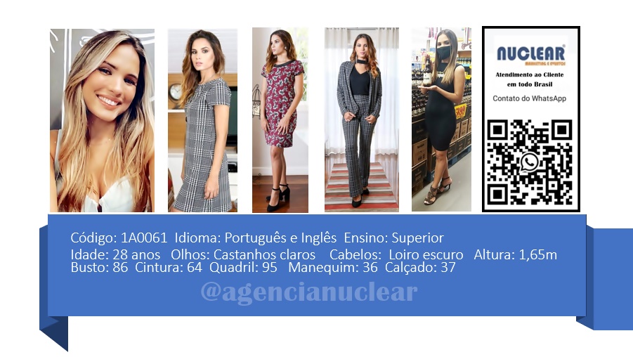 Serviços e casting para Feiras, Eventos, Publicidade, Moda e Ações de marketing. Atendimento em nível Brasil. whatsapp +55 (11) 98420-9016  #feiras #modelos #agenciadeeventos #promotoras #casting #recepcionistasdeeventos #stands #recepcionistadeeventos #promotorasdeeventos #ativacoes #produtoradeeventos #montadoradestands #buffet #agencianuclear #marketingdigital #networkmarketing  #digitalmarketing #socialmediamarketing #marketingonline #onlinemarketing #marketingagency  #marketingstrategy #socialmarketing #influencermarketing #themarketingplanet #inboundmarketing #marketingsocial #marketinginmobiliario #socialmediamarketingtips #instagrammarketing #marketingplan #b2bmarketing 