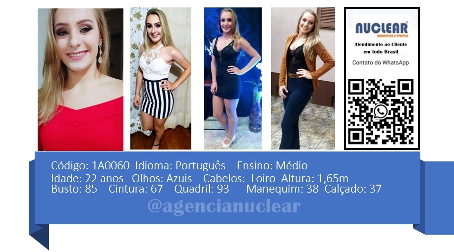 Serviços e casting para Feiras, Eventos, Publicidade, Moda e Ações de marketing. Atendimento em nível Brasil. whatsapp +55 (11) 98420-9016  #feiras #modelos #agenciadeeventos #promotoras #casting #recepcionistasdeeventos #stands #recepcionistadeeventos #promotorasdeeventos #ativacoes #produtoradeeventos #montadoradestands #buffet #agencianuclear #marketingdigital #networkmarketing  #digitalmarketing #socialmediamarketing #marketingonline #onlinemarketing #marketingagency  #marketingstrategy #socialmarketing #influencermarketing #themarketingplanet #inboundmarketing #marketingsocial #marketinginmobiliario #socialmediamarketingtips #instagrammarketing #marketingplan #b2bmarketing 