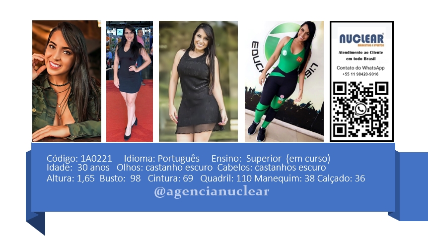 Serviços e casting para Feiras, Eventos, Publicidade, Moda e Ações de marketing. Atendimento em nível Brasil. whatsapp +55 (11) 98420-9016  #feiras #modelos #agenciadeeventos #promotoras #casting #recepcionistasdeeventos #stands #recepcionistadeeventos #promotorasdeeventos #ativacoes #produtoradeeventos #montadoradestands #buffet #agencianuclear #marketingdigital #networkmarketing  #digitalmarketing #socialmediamarketing #marketingonline #onlinemarketing #marketingagency  #marketingstrategy #socialmarketing #influencermarketing #themarketingplanet #inboundmarketing #marketingsocial #marketinginmobiliario #socialmediamarketingtips #instagrammarketing #marketingplan #b2bmarketing 