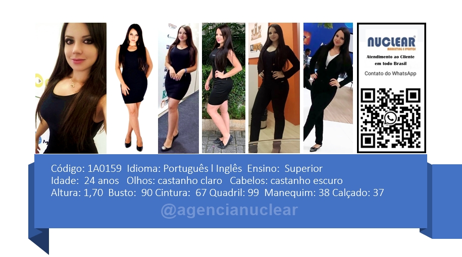 Serviços e casting para Feiras, Eventos, Publicidade, Moda e Ações de marketing. Atendimento em nível Brasil. whatsapp +55 (11) 98420-9016  #feiras #modelos #agenciadeeventos #promotoras #casting #recepcionistasdeeventos #stands #recepcionistadeeventos #promotorasdeeventos #ativacoes #produtoradeeventos #montadoradestands #buffet #agencianuclear #marketingdigital #networkmarketing  #digitalmarketing #socialmediamarketing #marketingonline #onlinemarketing #marketingagency  #marketingstrategy #socialmarketing #influencermarketing #themarketingplanet #inboundmarketing #marketingsocial #marketinginmobiliario #socialmediamarketingtips #instagrammarketing #marketingplan #b2bmarketing 