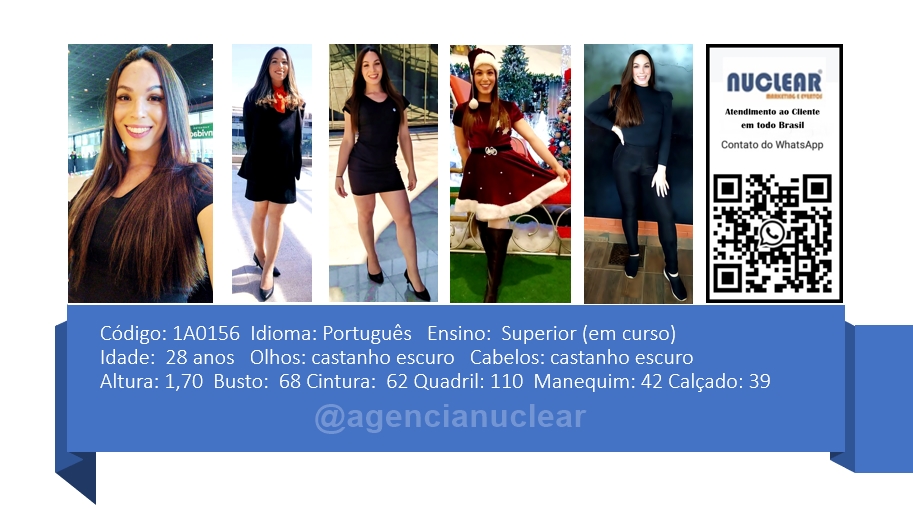 Serviços e casting para Feiras, Eventos, Publicidade, Moda e Ações de marketing. Atendimento em nível Brasil. whatsapp +55 (11) 98420-9016  #feiras #modelos #agenciadeeventos #promotoras #casting #recepcionistasdeeventos #stands #recepcionistadeeventos #promotorasdeeventos #ativacoes #produtoradeeventos #montadoradestands #buffet #agencianuclear #marketingdigital #networkmarketing  #digitalmarketing #socialmediamarketing #marketingonline #onlinemarketing #marketingagency  #marketingstrategy #socialmarketing #influencermarketing #themarketingplanet #inboundmarketing #marketingsocial #marketinginmobiliario #socialmediamarketingtips #instagrammarketing #marketingplan #b2bmarketing 