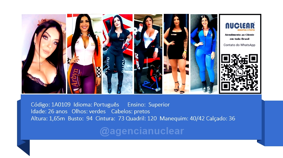 Serviços e casting para Feiras, Eventos, Publicidade, Moda e Ações de marketing. Atendimento em nível Brasil. whatsapp +55 (11) 98420-9016  #feiras #modelos #agenciadeeventos #promotoras #casting #recepcionistasdeeventos #stands #recepcionistadeeventos #promotorasdeeventos #ativacoes #produtoradeeventos #montadoradestands #buffet #agencianuclear #marketingdigital #networkmarketing  #digitalmarketing #socialmediamarketing #marketingonline #onlinemarketing #marketingagency  #marketingstrategy #socialmarketing #influencermarketing #themarketingplanet #inboundmarketing #marketingsocial #marketinginmobiliario #socialmediamarketingtips #instagrammarketing #marketingplan #b2bmarketing 