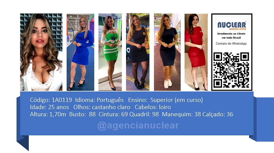 Serviços e casting para Feiras, Eventos, Publicidade, Moda e Ações de marketing. Atendimento em nível Brasil. whatsapp +55 (11) 98420-9016  #feiras #modelos #agenciadeeventos #promotoras #casting #recepcionistasdeeventos #stands #recepcionistadeeventos #promotorasdeeventos #ativacoes #produtoradeeventos #montadoradestands #buffet #agencianuclear #marketingdigital #networkmarketing  #digitalmarketing #socialmediamarketing #marketingonline #onlinemarketing #marketingagency  #marketingstrategy #socialmarketing #influencermarketing #themarketingplanet #inboundmarketing #marketingsocial #marketinginmobiliario #socialmediamarketingtips #instagrammarketing #marketingplan #b2bmarketing 